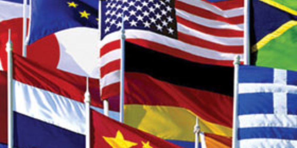 Collage of flags