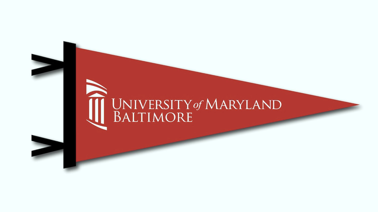 red UMB Pennant