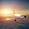 An airplane