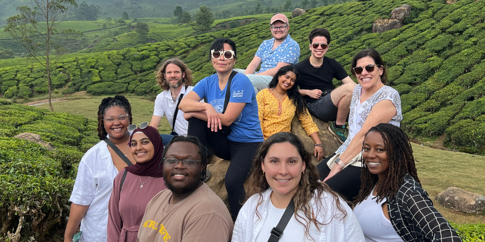 School of Social Work students participate in a global experience.