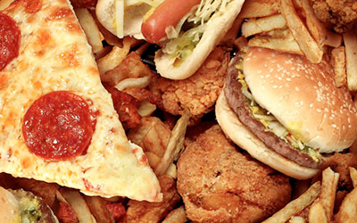 Fatty food examples