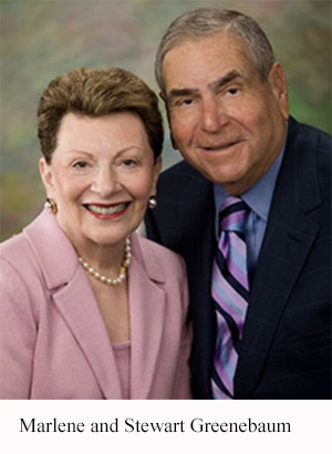 Marlene and Stewart Greenbaum
