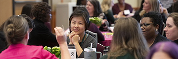 Group of people at a conference