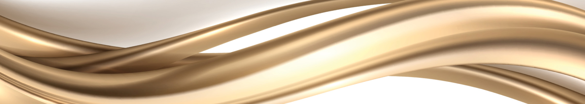 A gold ribbon