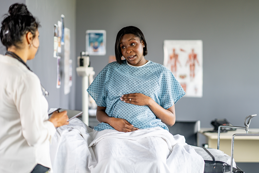 pregnant woman