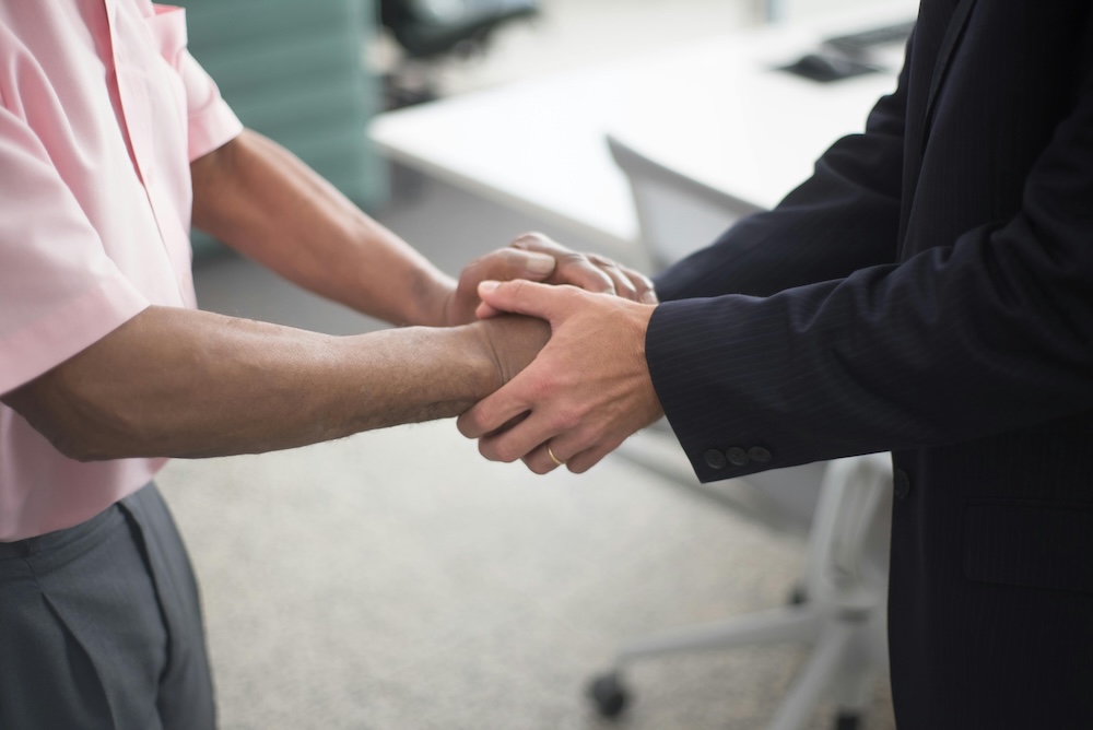 Image of a handshake.  CC0 1.0 Universal license
