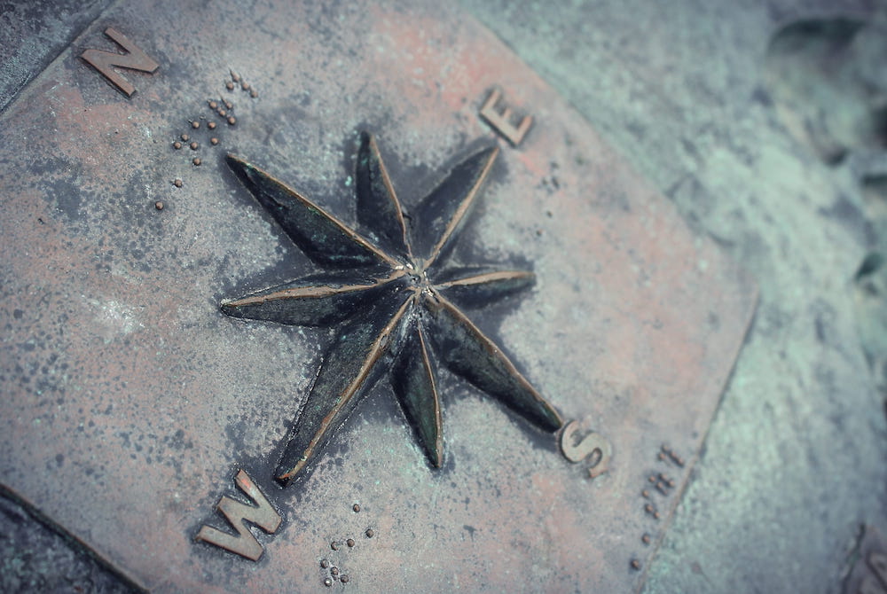 Navigation compass